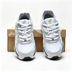 Asics Gel-Nimbus 9 | Sheet Rock/Lime Green + Retro Y2K Design + GEL Cushioning Unisex Lifestyle Sneakers 2026 Vintage Runner Revival