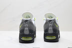 Nike Air Max 95 Neon Sneakers – Black, Grey & Volt Air Cushion Shoes