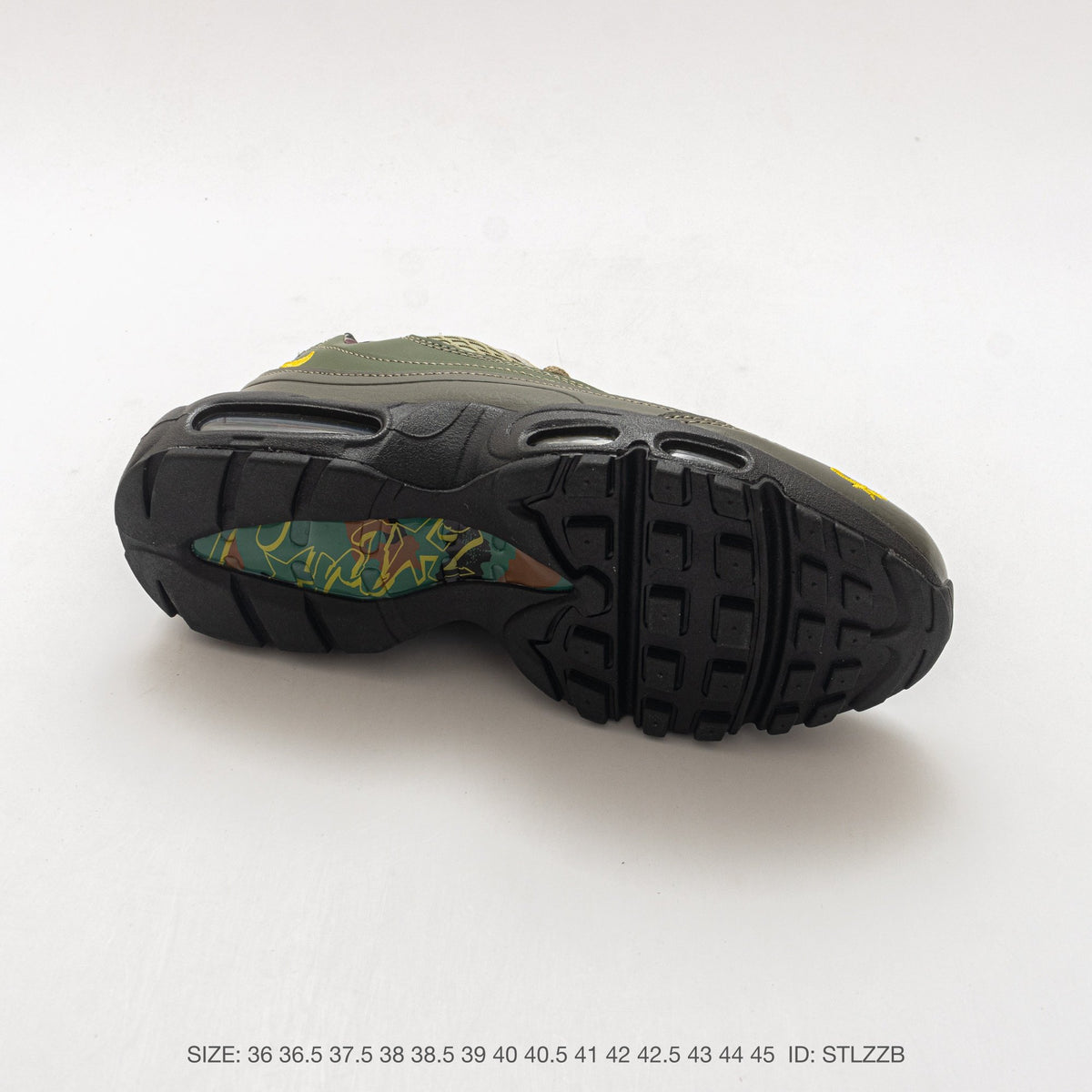 Corteiz x Nike Air Max 95 TT "Rules The World" Olive Green FB2709-300 | Alcatraz Streetwear Sneakers | Limited Edition