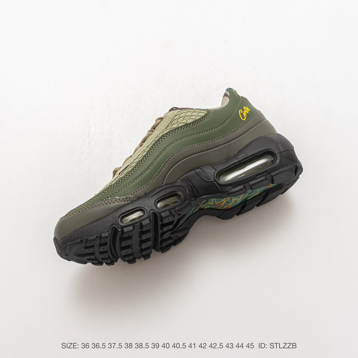 Corteiz x Nike Air Max 95 TT "Rules The World" Olive Green FB2709-300 | Alcatraz Streetwear Sneakers | Limited Edition
