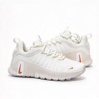 Nike Free Metcon 6 Beige/Orange | All-Around Training Shoes | CrossFit & HIIT Ready | Flexible Forefoot + Stable Heel | Breathable Mesh & Rubber Outsole | Unisex | Lightweight & Durable