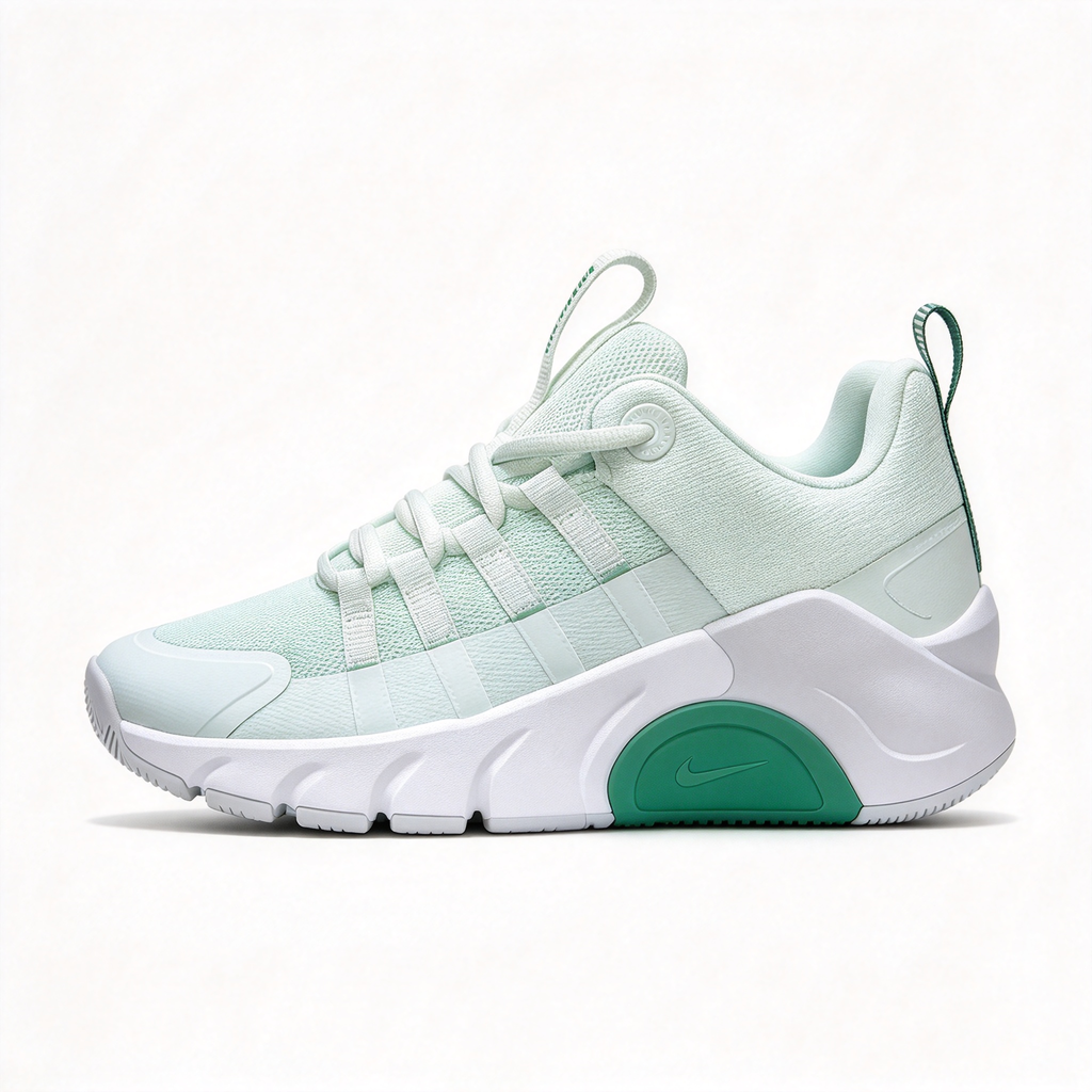 Nike Free Metcon 7 Men's Training Shoes | Mint Green/White/Dark Green | Flexible Forefoot + Stable Heel | Breathable Mesh Upper | Versatile Training Shoes | Lightweight and Durable | Suitable for Strength Training, HIIT, and Cardio