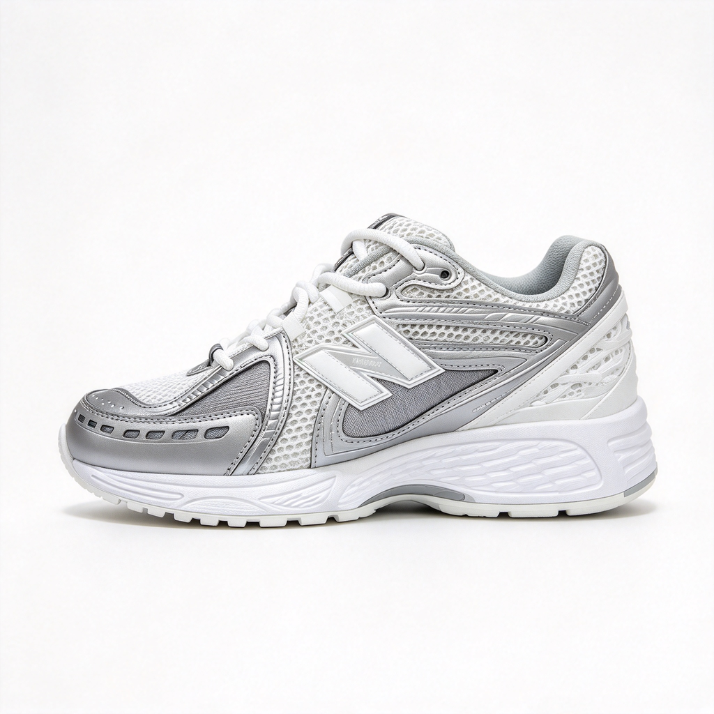 New Balance 1906R Silver Grey Sneakers | Retro Y2K Dad Shoes | ABZORB + N-ERGY Cushioning | Unisex | Breathable Mesh & Synthetic Leather | Lightweight & Stable