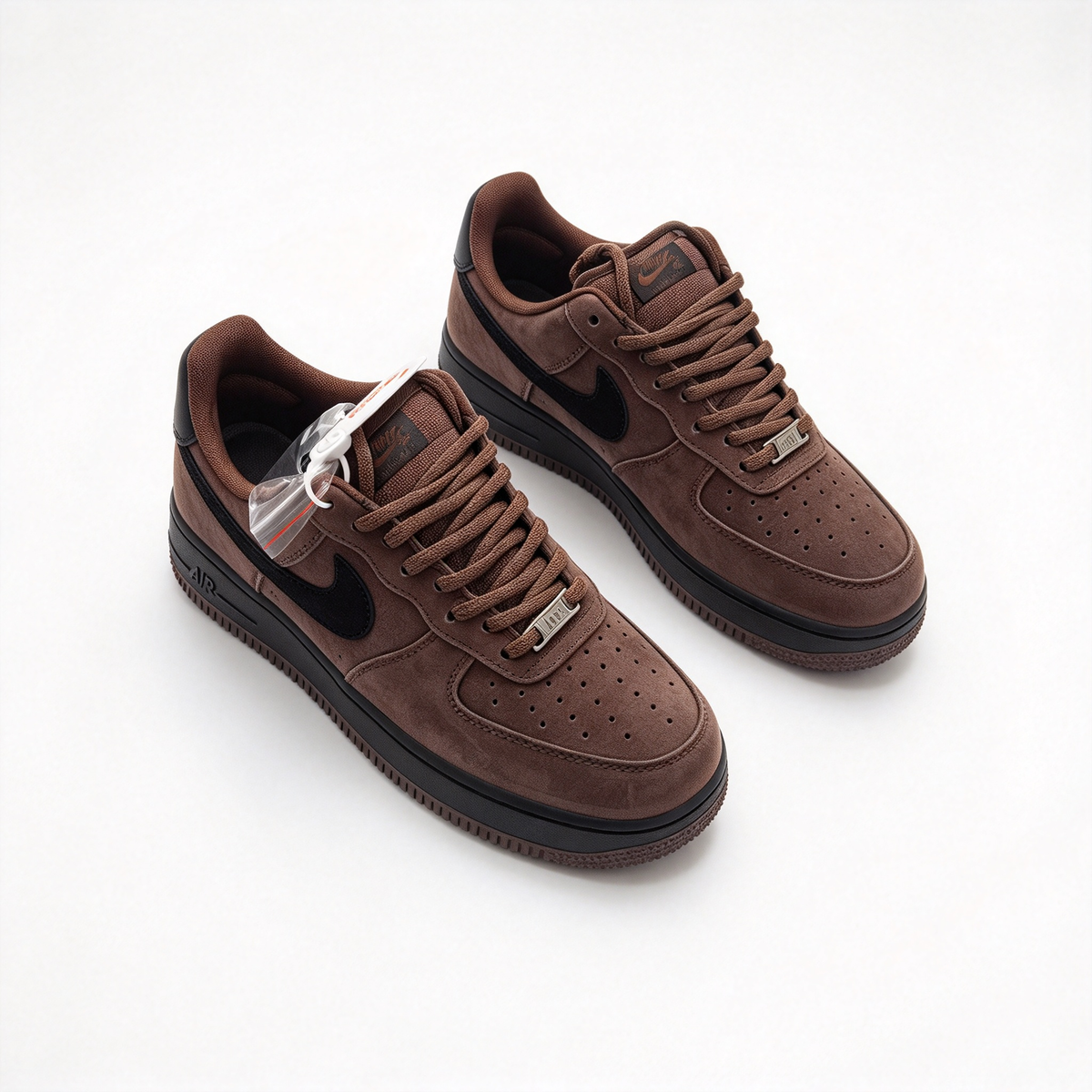 Nike Air Force 1 Low “Cacao Wow” | Premium Suede Sneakers | Retro Basketball Style | Unisex | Breathable & Durable | Collector’s Edition