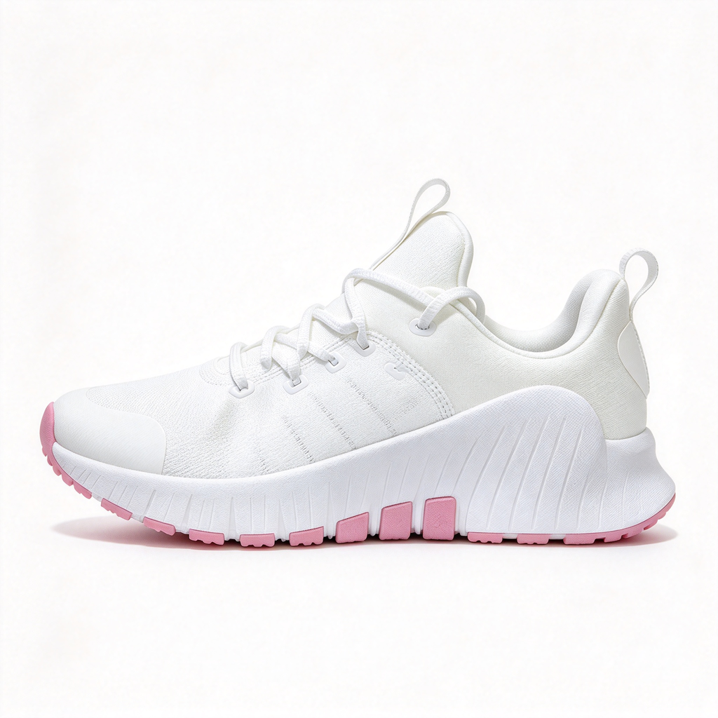 Nike Free Metcon 6 Women's Training Shoes | White/Pink | Breathable mesh upper + Flywire support | Flexible forefoot + stable heel | Suitable for HIIT and weightlifting | A popular choice for the gym and street style