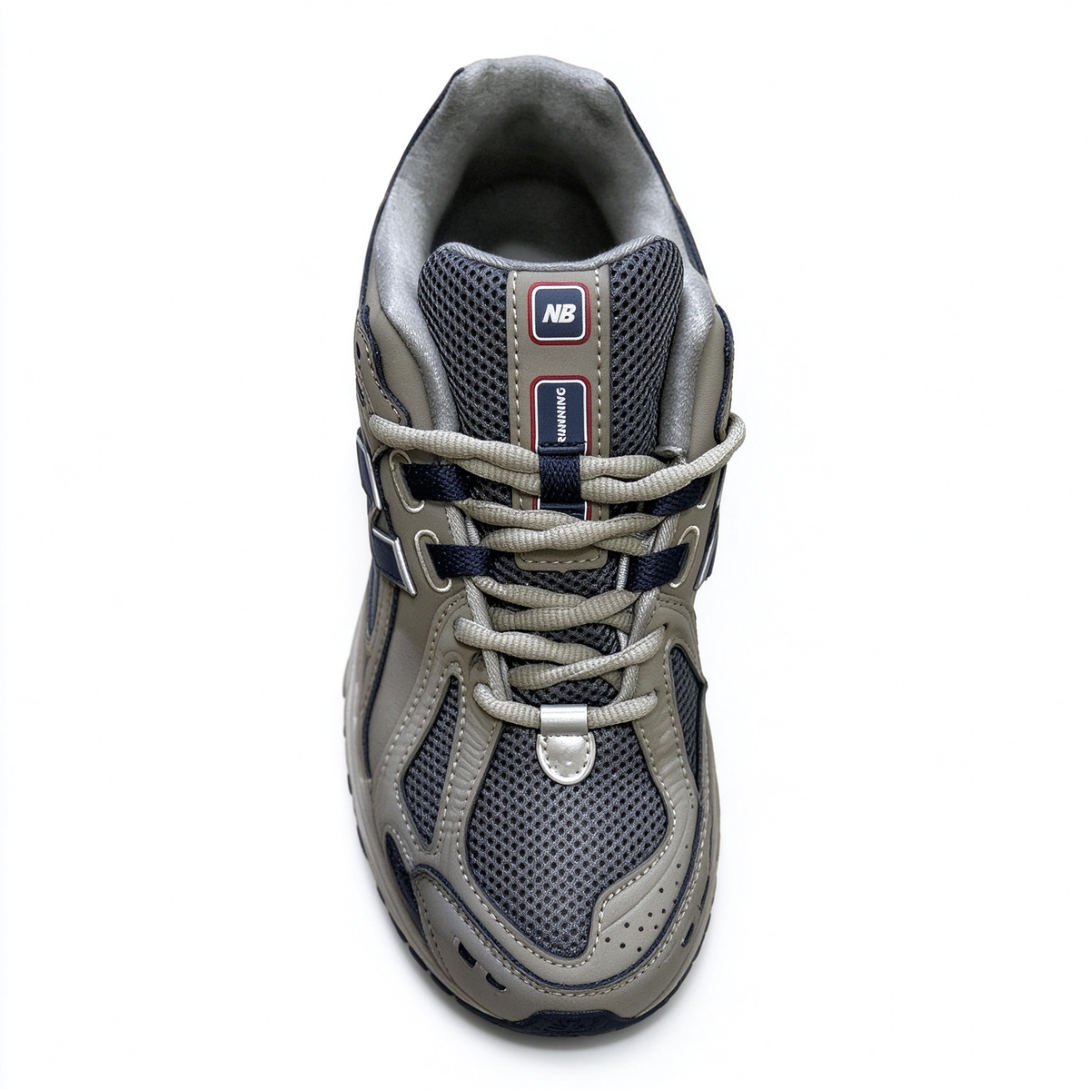 New Balance Classic Y2K retro running sneakers 1906R brown grey navy colorway, unisex dad shoes for men and women.