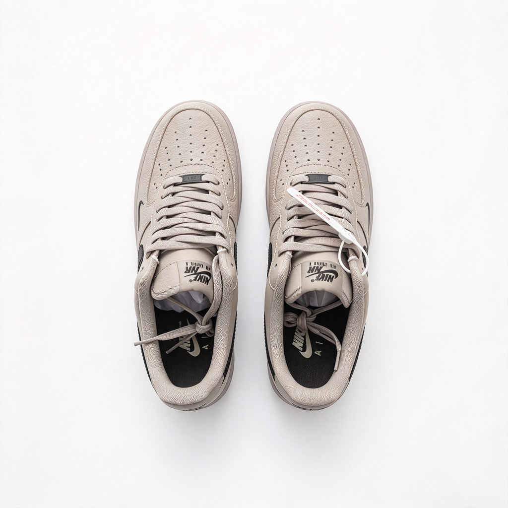 Nike Air Force 1 '07 Low "Mushroom" | Premium Leather Sneakers | Classic Basketball Style | Unisex | Breathable & Durable | Collector’s Edition 产品详情建议