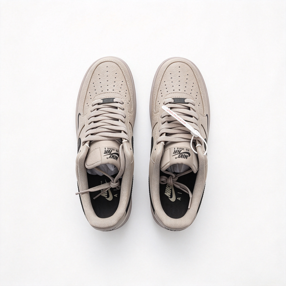 Nike Air Force 1 '07 Low "Mushroom" | Premium Leather Sneakers | Classic Basketball Style | Unisex | Breathable & Durable | Collector’s Edition 产品详情建议