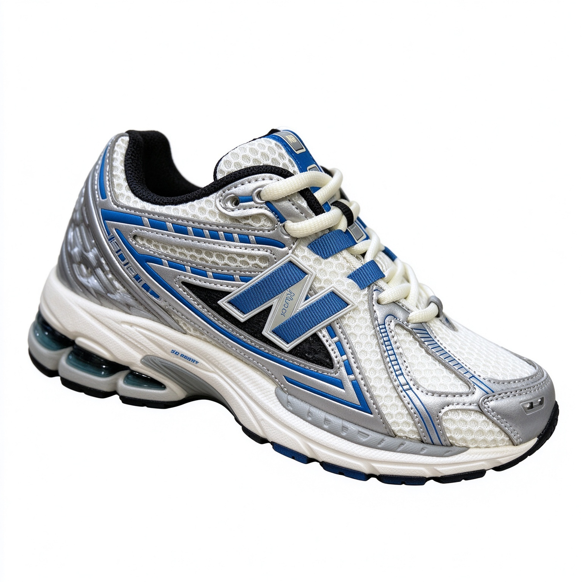 New Balance 1906R White/Blue | Retro Running Shoes | Triple Cushioning + Stability Web | Y2K Dad Sneakers | Unisex