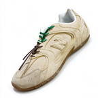 Miu Miu x New Balance 530 SL 2026 Summer Collaboration Sneakers | Warm Beige Suede | Multi-Lace System | Ultra-Thin Sole | Luxury Lifestyle Shoes