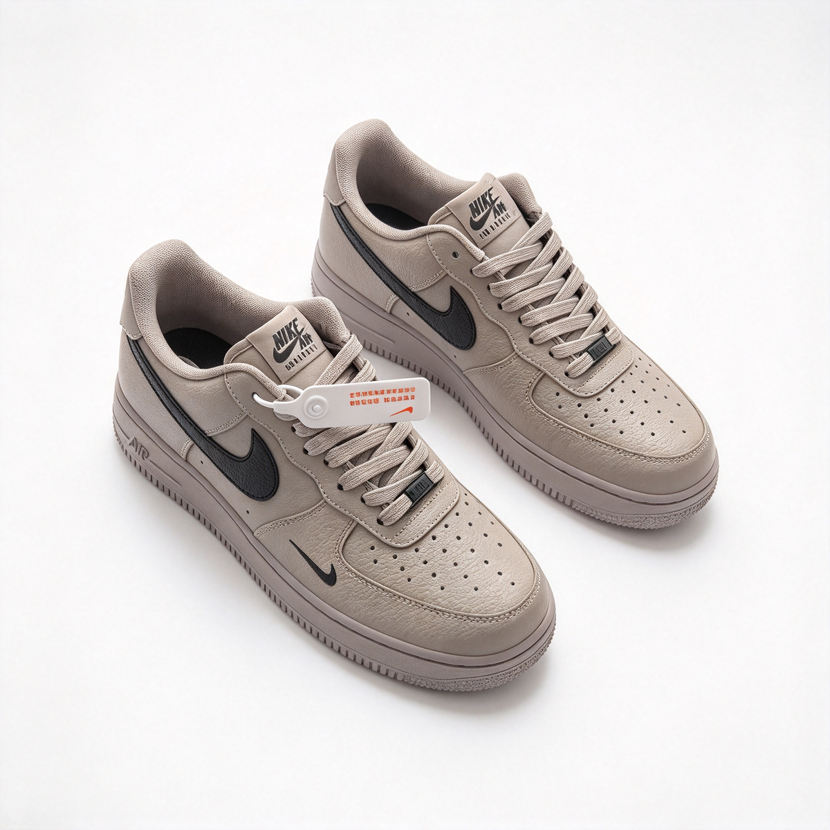 Nike Air Force 1 '07 Low "Mushroom" | Premium Leather Sneakers | Classic Basketball Style | Unisex | Breathable & Durable | Collector’s Edition 产品详情建议
