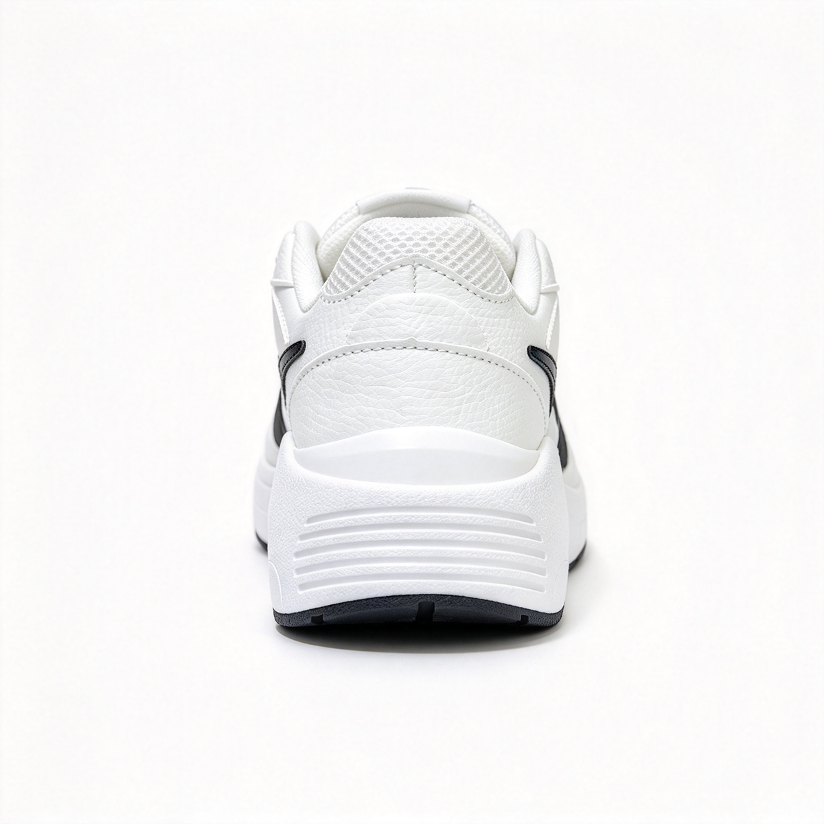 Nike Air Max Fusion White/Black | Retro 90s Chunky Sneakers | Max Air Cushioning | Breathable Mesh & Leather | Unisex | Lightweight & Comfortable