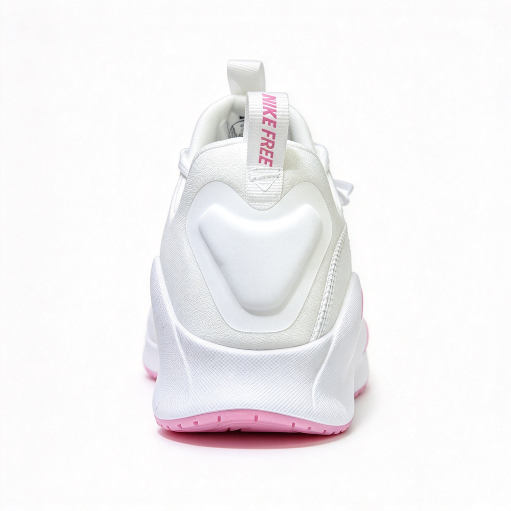 Nike Free Metcon 6 Women's Training Shoes | White/Pink | Breathable mesh upper + Flywire support | Flexible forefoot + stable heel | Suitable for HIIT and weightlifting | A popular choice for the gym and street style