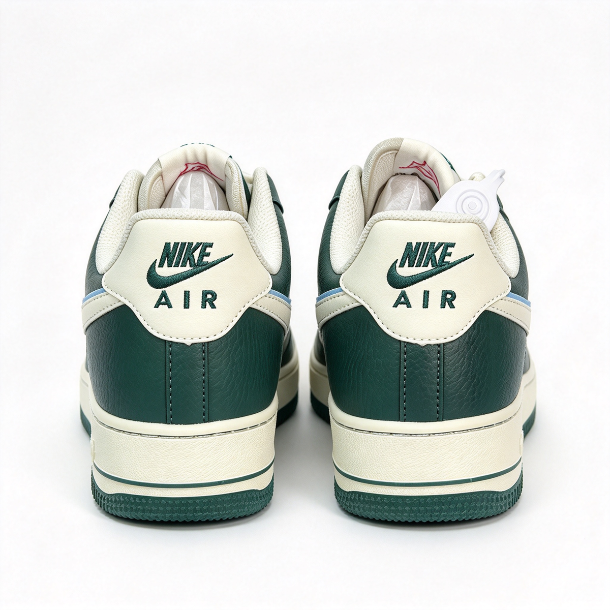 LAAMS x Nike Air Force 1 Low "Please Post Bills" Men's Sneakers | Dark Green Wood-Grain Leather + Cream Swoosh | Limited Edition (2,000 Pairs) | A Streetwear Collector's Gem | Exquisite Craftsmanship Meets Urban Storytelling