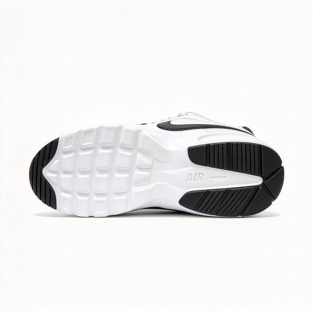 Nike Air Max Fusion White/Black | Retro 90s Chunky Sneakers | Max Air Cushioning | Breathable Mesh & Leather | Unisex | Lightweight & Comfortable
