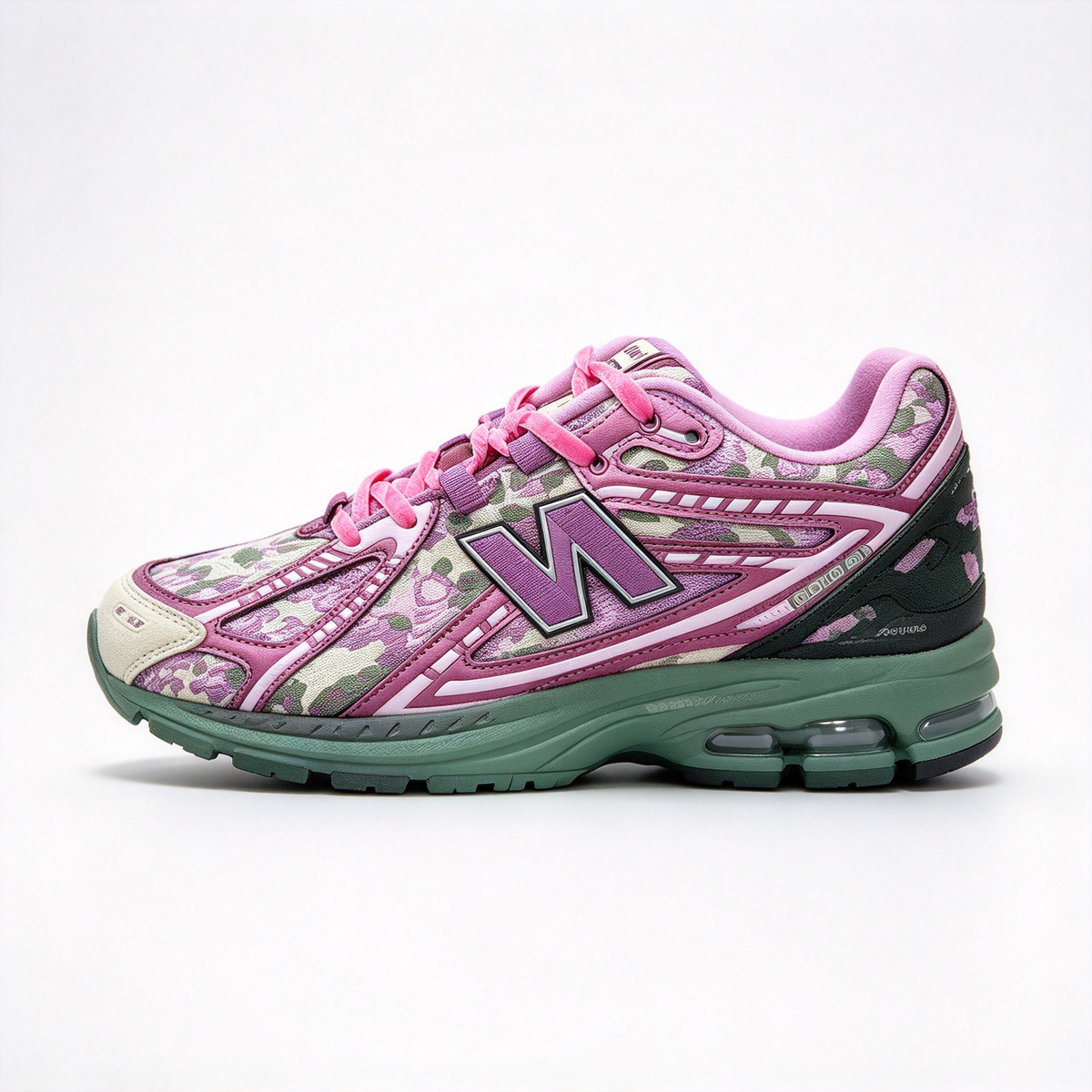 New Balance 1906R “Rose Runner” x Jack Harlow | Pink Floral Canvas & Velvet Laces | Retro Y2K Sneakers | N-ERGY + ABZORB Cushioning | Unisex | Limited Edition