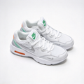 Nike Air Max Fusion White/Green | Retro 90s Chunky Sneakers | Max Air Cushioning | Breathable Mesh & Leather | Unisex | Lightweight & Comfortable