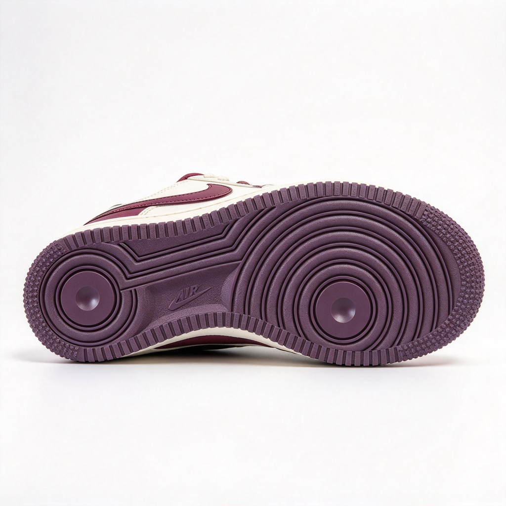 Nike Air Force 1 Low x The North Face “Formula 1” | Limited Edition Outdoor Sneakers | Burgundy & Cream | Premium Leather & Breathable Mesh | Unisex | Collector’s Item