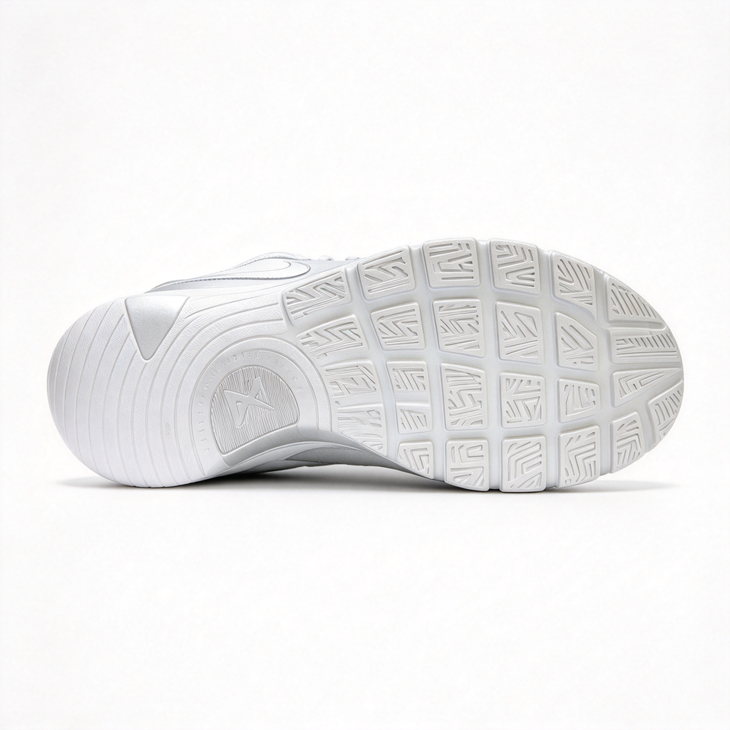 Nike Free Metcon 7 Men's Training Shoes | White/Metallic Silver | Flexible Forefoot + Stable Heel | Breathable Mesh Upper | Versatile Training Shoes | Lightweight and Durable | Suitable for Strength Training, HIIT, and Cardio