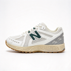 New Balance 1906R Cream & Forest Green Sneakers | Retro Y2K Dad Shoes | ABZORB + N-ERGY Cushioning | Unisex | Breathable Mesh & Synthetic Leather | Lightweight & Stable