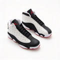 Air Jordan 13 Retro “He Got Game” | Classic Panda Colorway | White/Black/True Red | Holographic Cat Eye | Zoom Air Cushioning | Unisex | Collector’s Edition