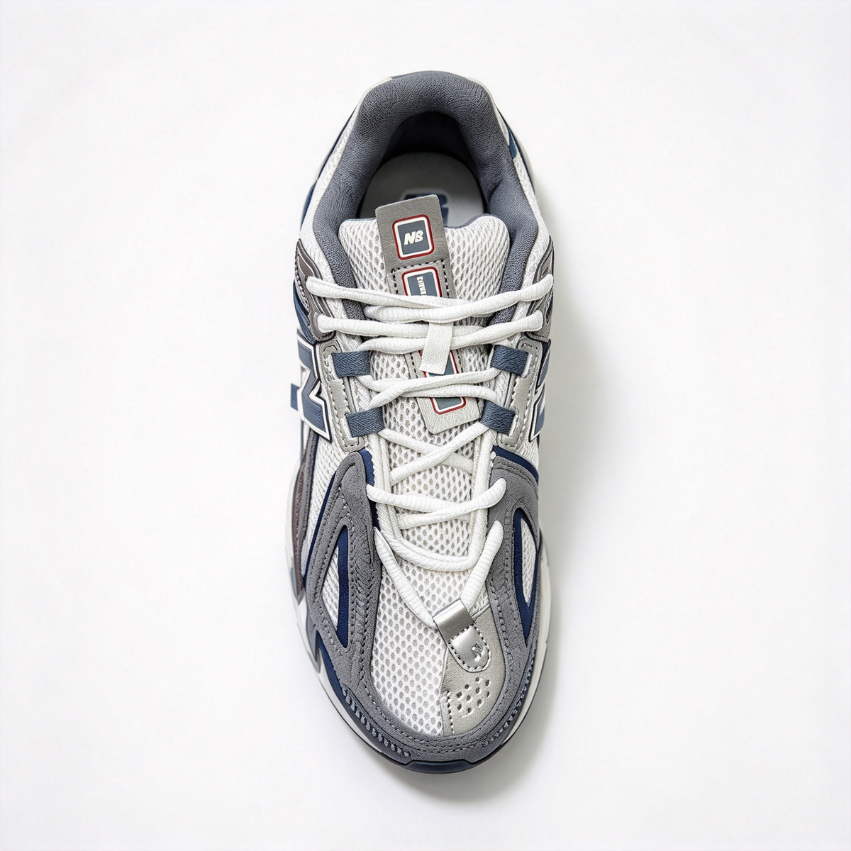 New Balance 1906A Silver Grey & Navy Blue Sneakers | Retro Y2K Dad Shoes | ABZORB + N-ERGY Cushioning | Unisex | Breathable Mesh & Synthetic Leather | Lightweight & Stable