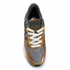 Carhartt WIP x New Balance 990v6 "Sculpture Center" Collaboration | Made in USA | Cognac Suede & Forest Green | M990CH6 | Men's Lifestyle Sneakers