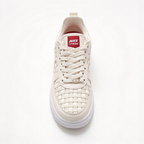 Nike Air Force 1 Low “Woven” Cream & Burgundy | Premium Woven Leather Sneakers | Retro Basketball Style | Unisex | Breathable & Durable | Collector’s Edition