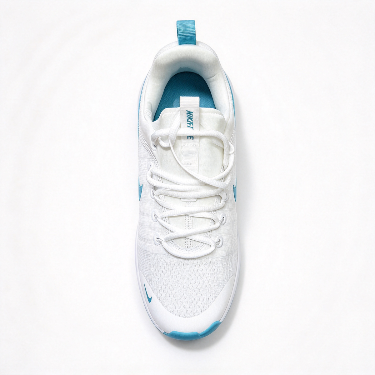 Nike Free Metcon 6 Women's Training Shoes | White/Ice Blue | Breathable mesh upper + Flywire support | Flexible forefoot + stable heel | Suitable for HIIT and weightlifting