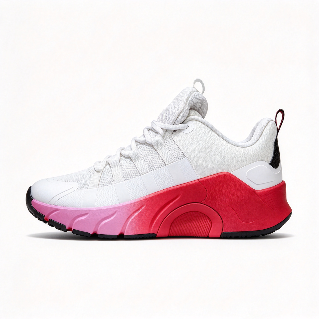 Nike Free Metcon 7 Men's Training Shoes | White-to-Pink Gradient | Flexible Forefoot & Stable Heel | Breathable Mesh Upper | Versatile Training Shoes | Lightweight & Durable | Suitable for Strength Training, HIIT, and Cardio