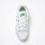 Nike Air Max Fusion White/Green | Retro 90s Chunky Sneakers | Max Air Cushioning | Breathable Mesh & Leather | Unisex | Lightweight & Comfortable