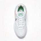 Nike Air Max Fusion White/Green | Retro 90s Chunky Sneakers | Max Air Cushioning | Breathable Mesh & Leather | Unisex | Lightweight & Comfortable