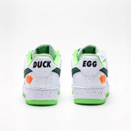 DOAF x Nike Air Force 1 Low “Egg or Duck” Men’s Sneakers | Dark Green Wood-Grain Leather + Cream Swoosh | Limited Edition (2,000 Pairs) | A Must-Have for Streetwear Collectors | Exquisite Craftsmanship Meets Urban Storytelling