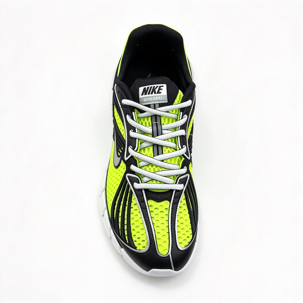 Nike Zoom Skylon 11 Men's Running Shoes | Volt/Black/Light Smoke Grey/Metallic Silver | Air Zoom cushioning + breathable mesh upper | Y2K retro style | Lightweight and flexible | A popular choice for road running and street style