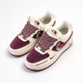 Nike Air Force 1 Low x The North Face “Formula 1” | Limited Edition Outdoor Sneakers | Burgundy & Cream | Premium Leather & Breathable Mesh | Unisex | Collector’s Item
