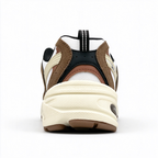 New Balance Classic 90s retro running sneakers 530 Dark Mushroom brown beige colorway, unisex dad shoes for men and women.