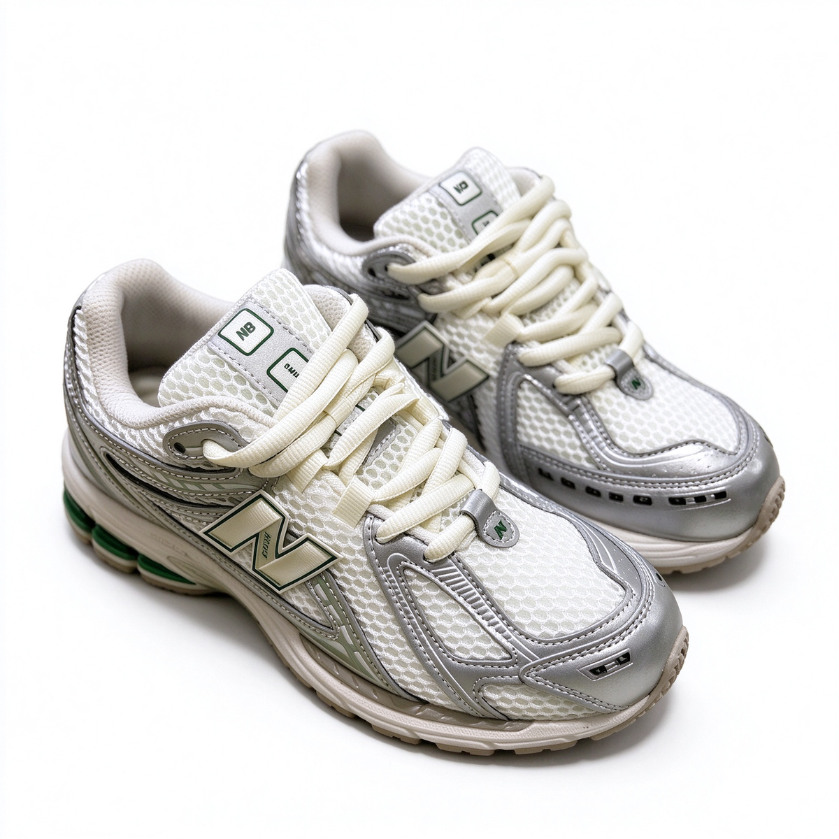 New Balance 1906R White/Silver | Retro Running Shoes | Triple Cushioning + Stability Web | Y2K Dad Sneakers | Unisex
