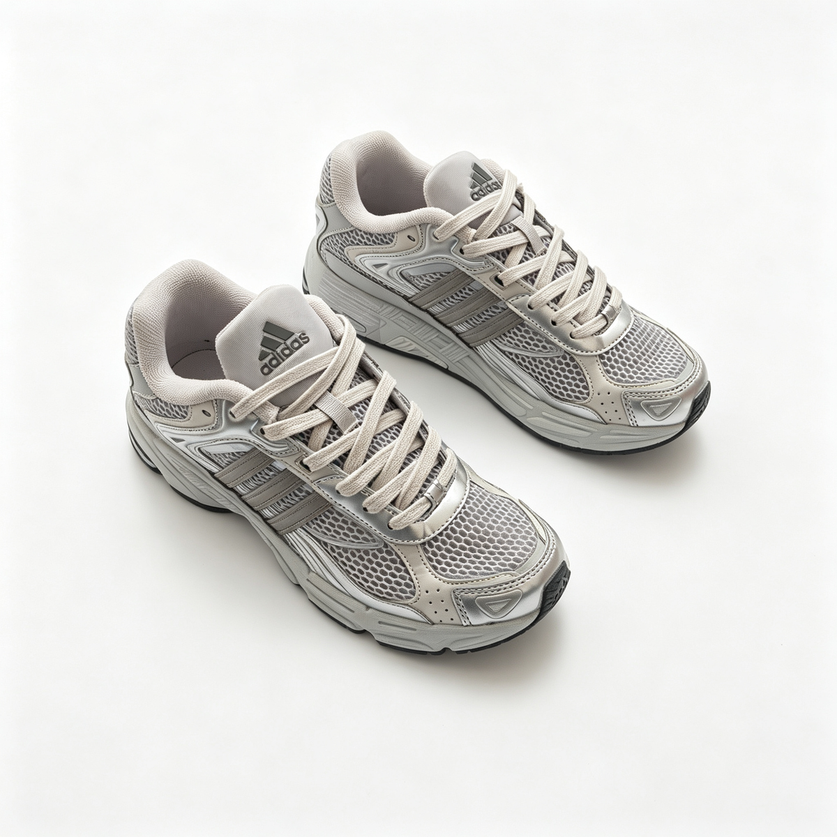 Adidas Originals Response CL "Grey/Metallic Silver" Sneakers | Retro Y2K Tech Runner | adiPRENE+ Cushioning | Unisex