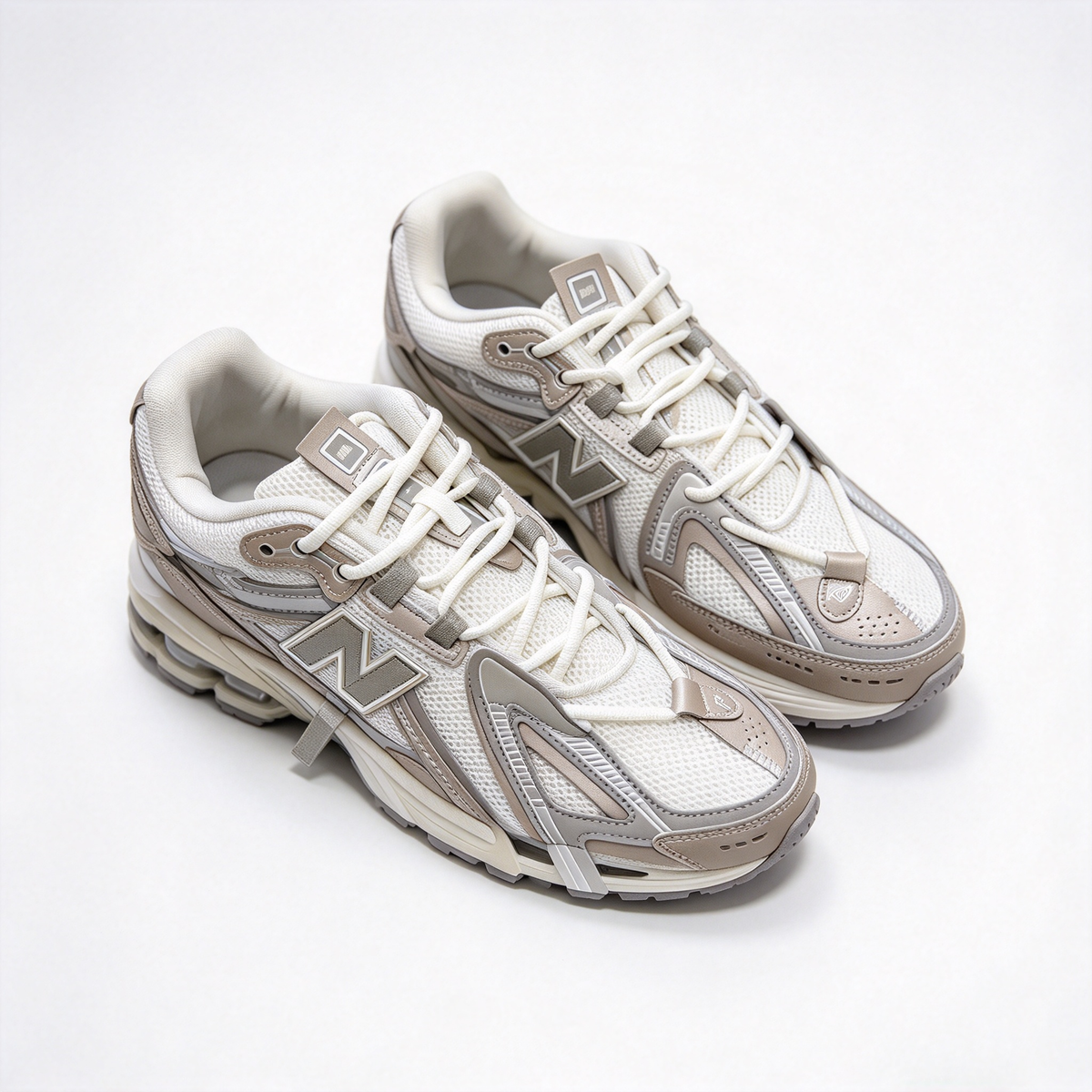 New Balance 1906A Cream & Light Brown Sneakers | Retro Y2K Dad Shoes | ABZORB + N-ERGY Cushioning | Unisex | Breathable Mesh & Synthetic Leather | Lightweight & Stable