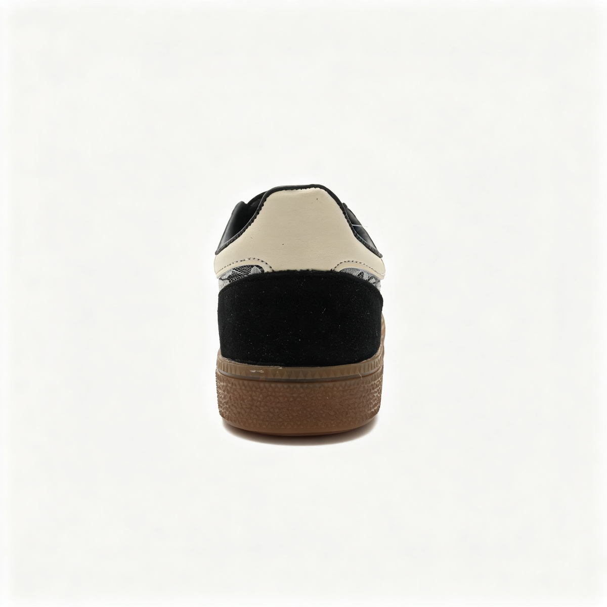Adidas Handball Spezial "Black Lace" Sneakers | Premium Suede & Floral Lace Overlay | Gum Sole | Unisex