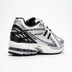 New Balance 1906R Silver Grey & Black Sneakers | Retro Y2K Dad Shoes | ABZORB + N-ERGY Cushioning | Unisex | Breathable Mesh & Synthetic Leather | Lightweight & Stable