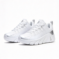 Nike Free Metcon 7 Men's Training Shoes | White/Metallic Silver | Flexible Forefoot + Stable Heel | Breathable Mesh Upper | Versatile Training Shoes | Lightweight and Durable | Suitable for Strength Training, HIIT, and Cardio
