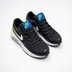 Nike Air Max Fusion Black/Blue/Green | Retro 90s Chunky Sneakers | Max Air Cushioning | Breathable Mesh & Leather | Unisex | Lightweight & Comfortable