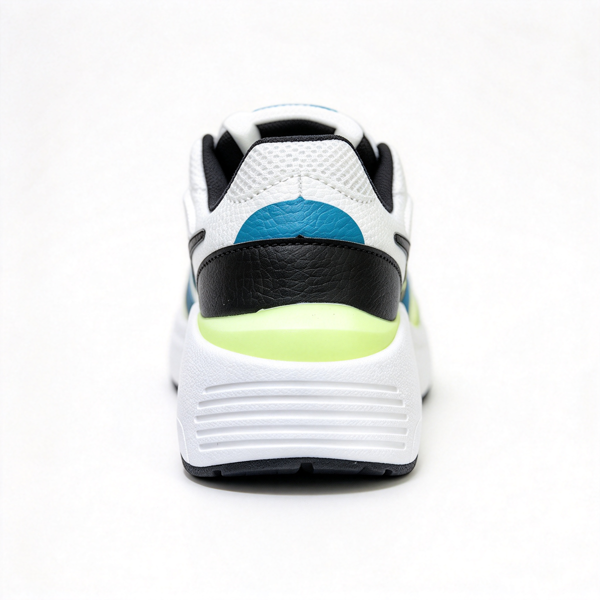 Nike Air Max Fusion White/Black/Green | Retro 90s Chunky Sneakers | Max Air Cushioning | Breathable Mesh & Leather | Unisex | Lightweight & Comfortable