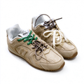 Miu Miu x New Balance 530 SL 2026 Summer Collaboration Sneakers | Warm Beige Suede | Multi-Lace System | Ultra-Thin Sole | Luxury Lifestyle Shoes