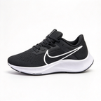 Nike Air Zoom Pegasus | Black/White/Green | React foam + Zoom Air cushioning | Breathable mesh upper | Spacious toe box design | Suitable for road running and everyday wear | Unisex style