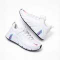 Nike Free Metcon 7 Men's Training Shoes | White/Light Blue/Bright Pink | Flexible forefoot + stable heel | Breathable mesh upper | Versatile training shoes | Lightweight and durable | Suitable for strength training, HIIT, and cardio