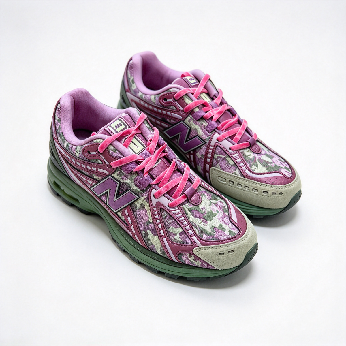 New Balance 1906R “Rose Runner” x Jack Harlow | Pink Floral Canvas & Velvet Laces | Retro Y2K Sneakers | N-ERGY + ABZORB Cushioning | Unisex | Limited Edition