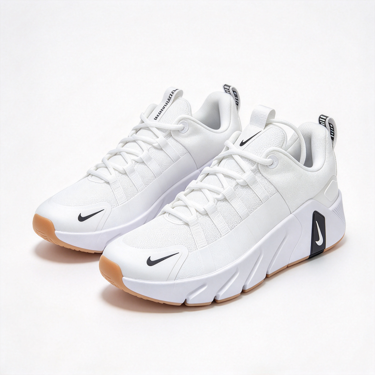 Nike Free Metcon 7 Men's Training Shoes | White/Iron Grey/Gum Yellow | Flexible forefoot + stable heel | Breathable mesh upper | Versatile training shoes | Lightweight and durable | Suitable for strength training, HIIT, and cardio