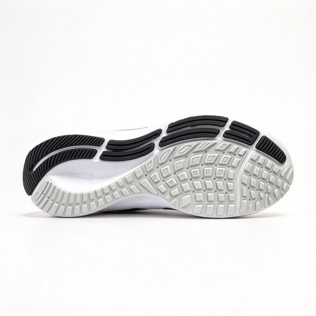 Nike Air Zoom Pegasus – White/Black/Green | React foam + Zoom Air cushioning | Breathable mesh upper | Roomy toe box | Suitable for road running and everyday wear | Unisex